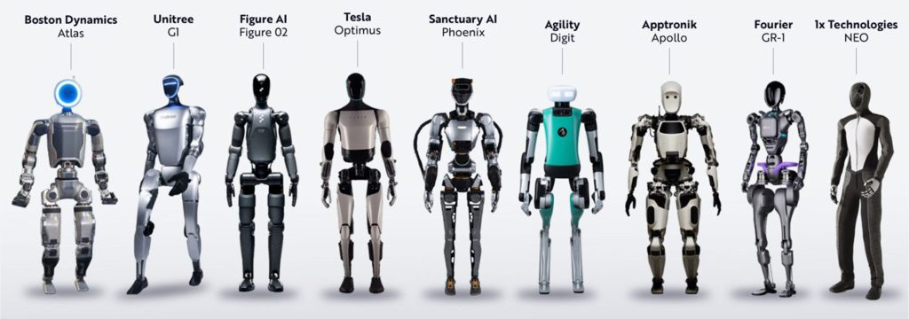 Humanoid robots are debuting around the world